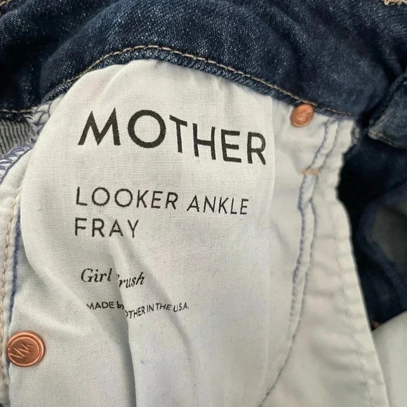 Mother the looker ankle fray in girl crush - Picture 10 of 13
